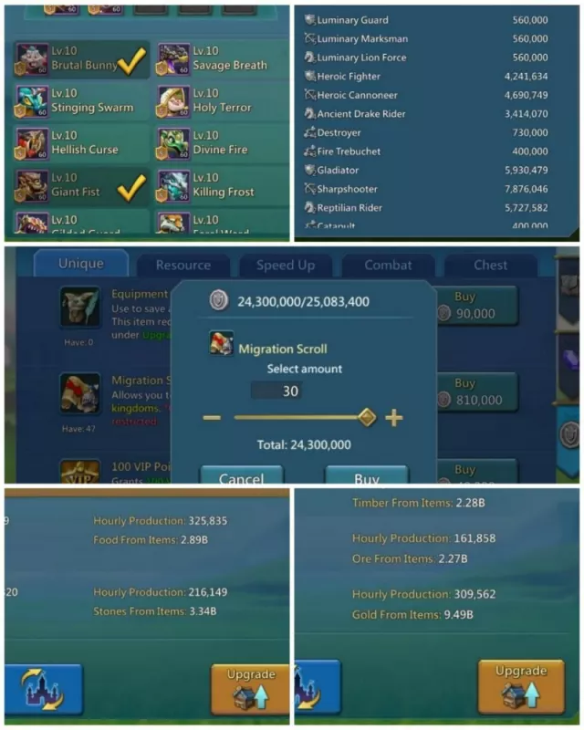 1400% Stats  / 10 mythic champs · 1 / 5