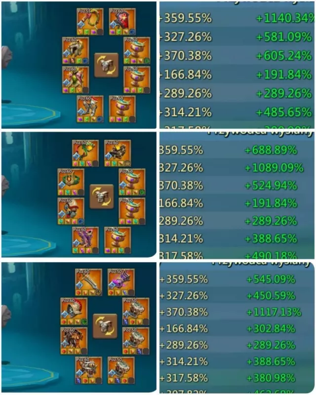 7 Champs /  1140–1089–1117% stats · 5 / 6