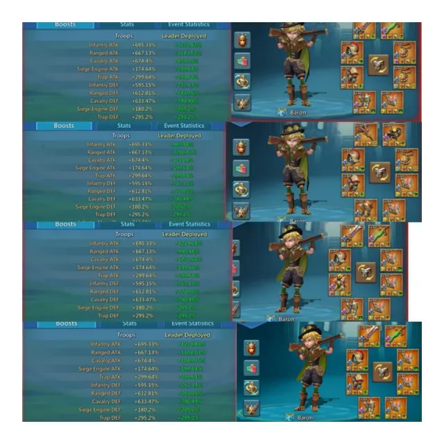 3×11k+5,5 Gold / 1700% stats · 3 / 6