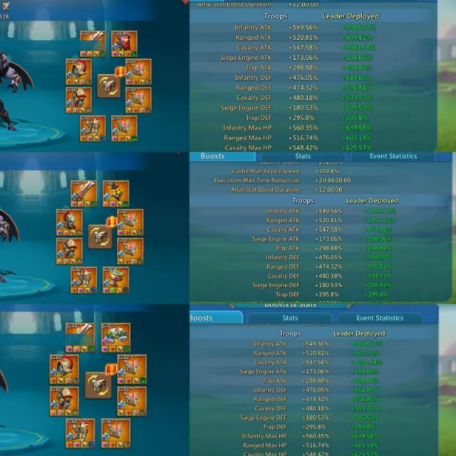 3*11k gold  / 5lvl12- 4lvl6-1lvl 5 · 4 / 4