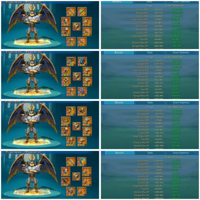 Can go to K1413 / 1 Emperor RL  / 704%, 679%, 706% Base Stats · 6 / 9