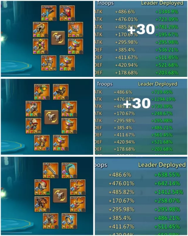 Low Quest Might / 12 Champs - 7 Lv.12 · 5 / 7