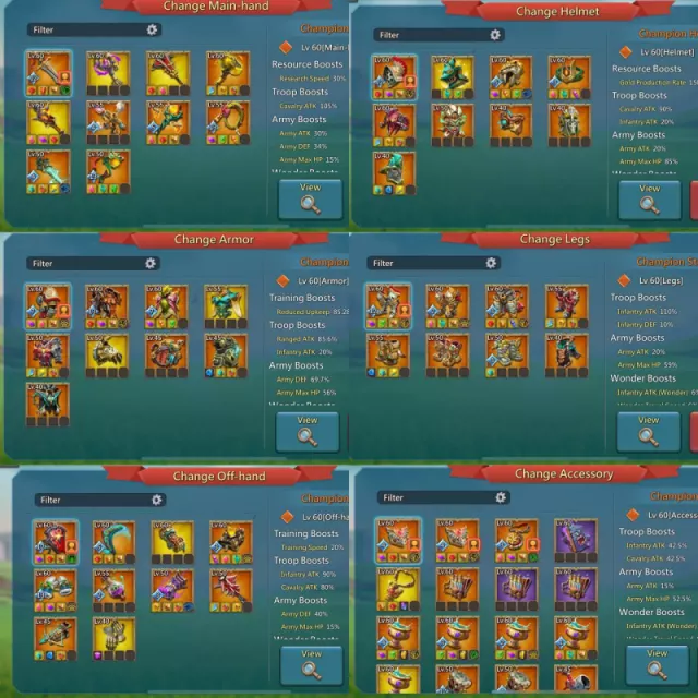 Lead full champ /  4lvl12 · 7 / 7