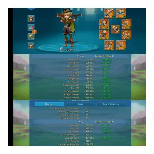 17 champ1*15 and 4 lvl 12 champ · 2 / 9