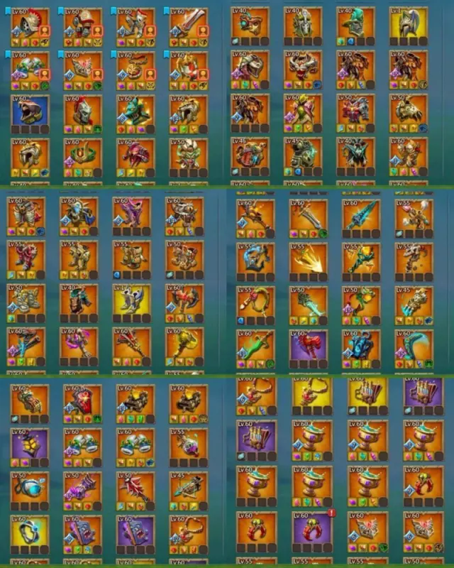 3x11k Heroes Gold / 1 Lv.3, 3 Lv.12 Champs · 8 / 9