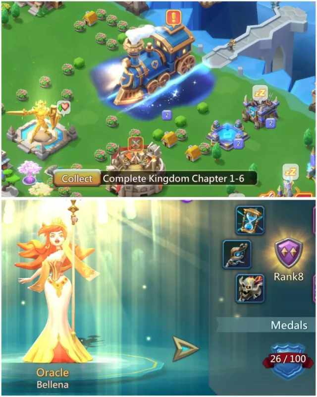 733-704-716% Base stats / 3x11k Heroes Gold · 4 / 8