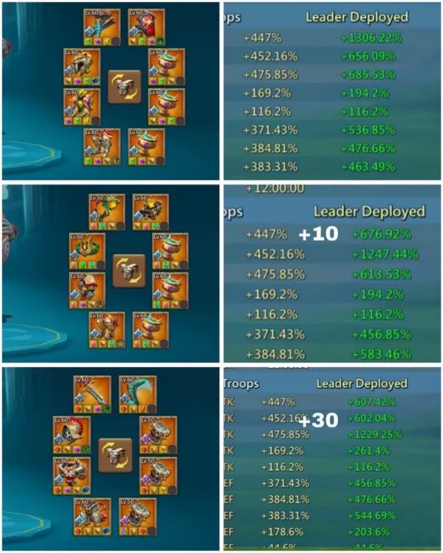 5 lvl 12 / Low quest might /  16 Champ orange · 3 / 5