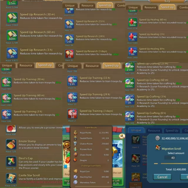Can go to K1543 / Max stats: 1569-1521-1503% · 2 / 9
