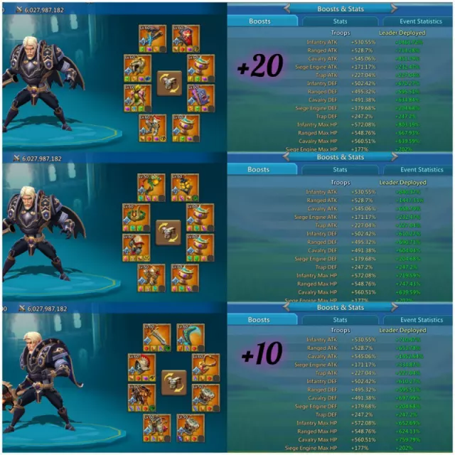 2*11k gold / 18+ champs 7 cups · 3 / 8