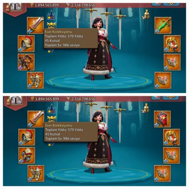 13 champ / 1 lvl 12 / 1302/1232/1254 · 4 / 6