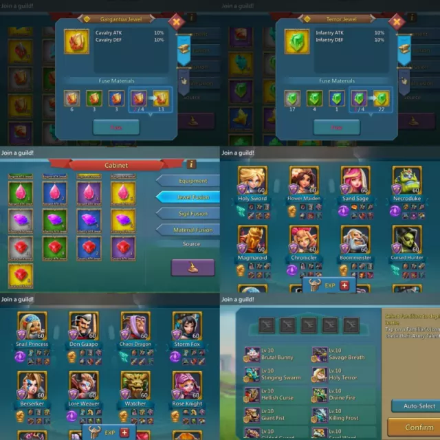 7 champ / Max stats no forts : 1332% 1207% 1312% · 7 / 7