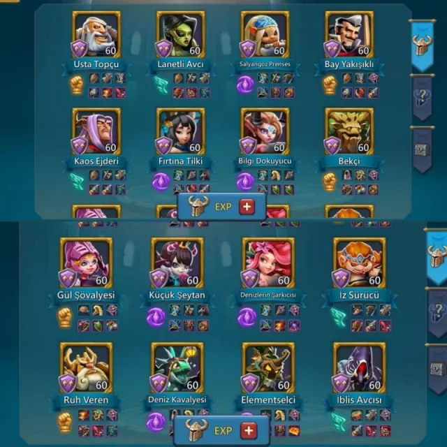 5 mystic champs + 6 cups · 2 / 4