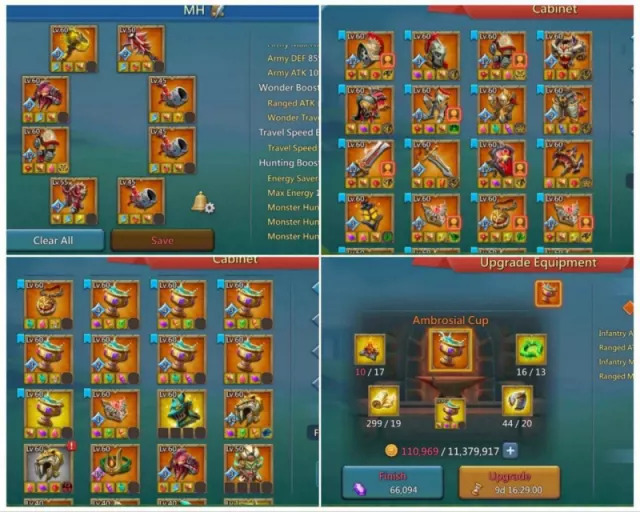 3x11k Gold - 8 Lv.12 Champs · 6 / 9