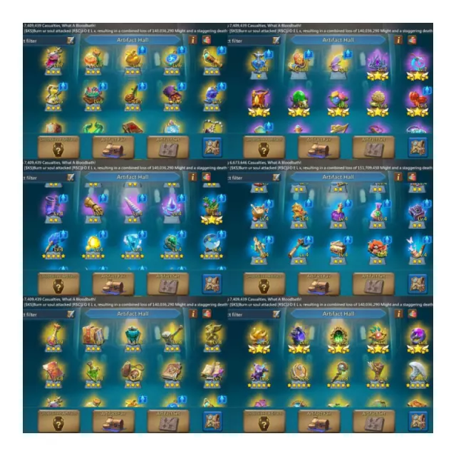 Low quest / Can gok1094 / 7 Champ orange · 4 / 6