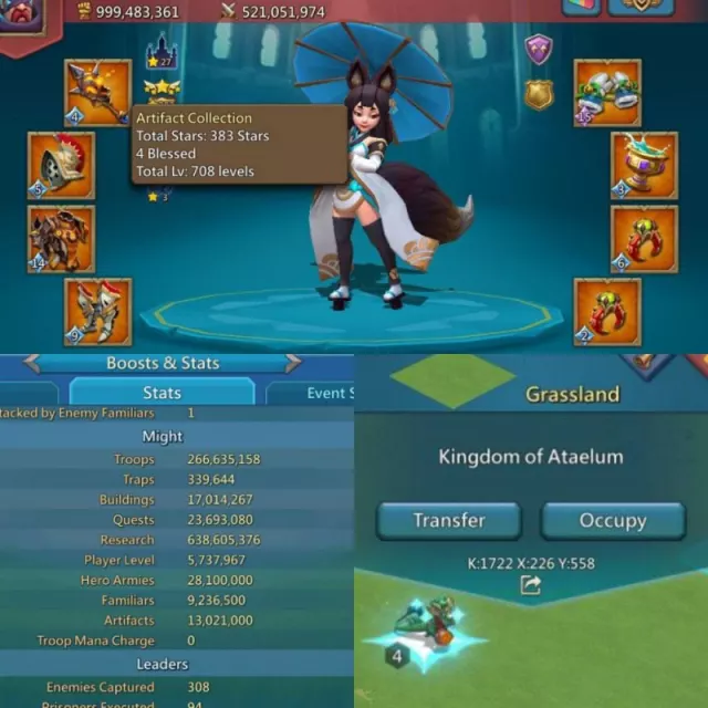 Born in 1726 / 2 mystic champs + 1 cups · 1 / 7