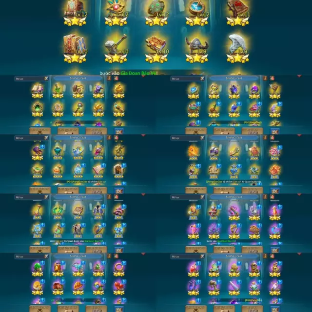 1*11k full champ / 15 champ mythic- 6 cup mythic · 4 / 8