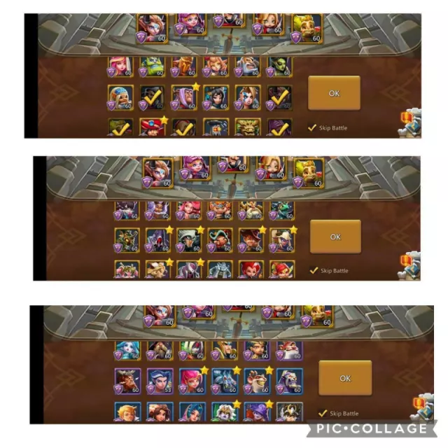 low quest might  / 9 mythic champs · 4 / 6