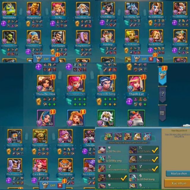 Low quest  might / 4lvl12 champ · 3 / 6
