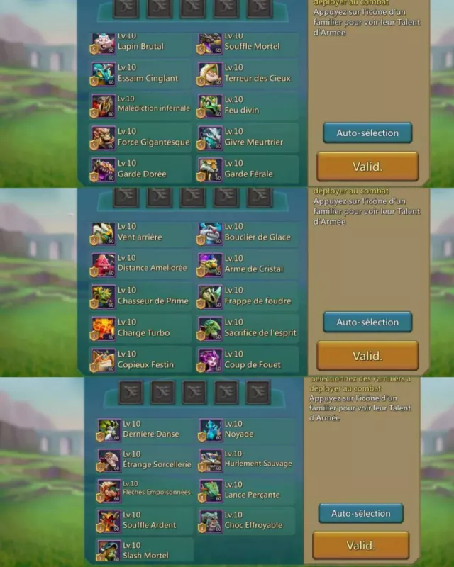 Low quests might / 5 mystic champs · 2 / 7