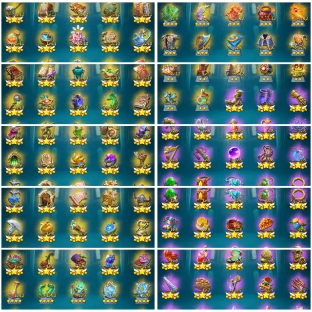 3 Lv.15, 1 Lv.13, 10 Lv.12 Champs · 3 / 7