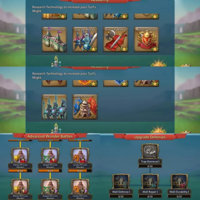 Low Might / 1167–1090–1124% stats · 2 / 8