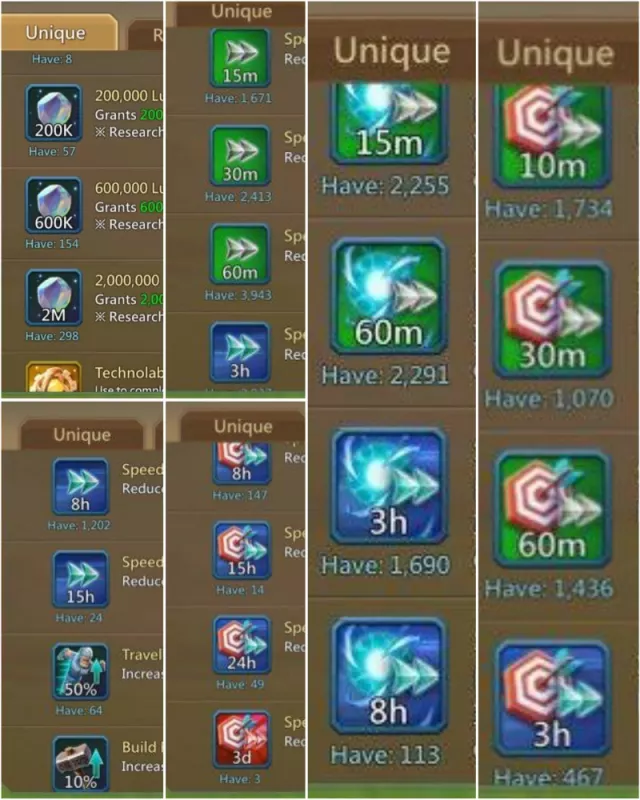 4 Lv.12 Champs /  1198-1213-1308% (no forts) · 2 / 12
