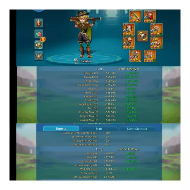 17 champ1*15 and 4 lvl 12 champ · 3 / 9