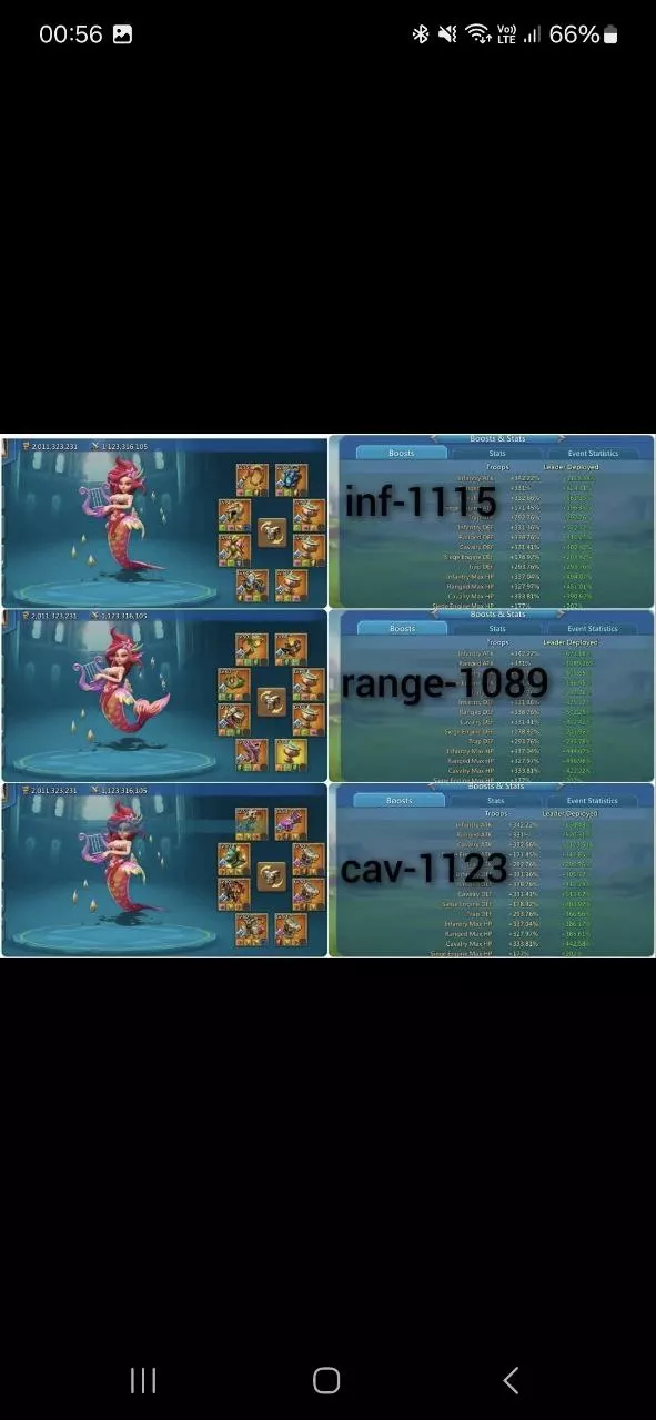 2b lead  / 1100% stats · 7 / 9
