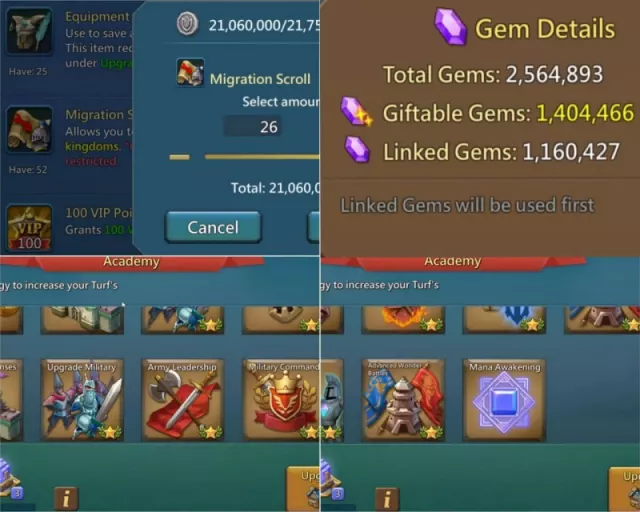 Can go to K1413 / 1 Emperor RL  / 704%, 679%, 706% Base Stats · 2 / 9