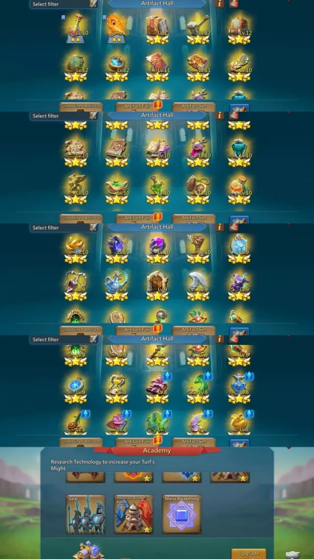 Can go to K1553 / Max stats: 1563-1517-1574% · 6 / 9