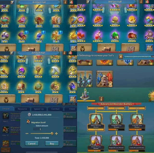 mid quest  / 2 champ orange · 3 / 6