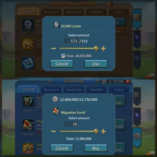 2.1b Elite+T5 / 4.2m t5 · 3 / 6