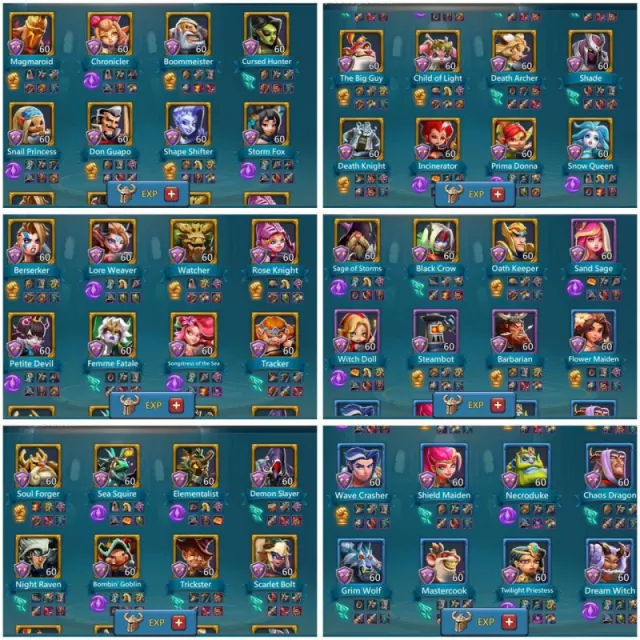 1x11k Hero Gold / Mid Quest Full Champ · 6 / 12