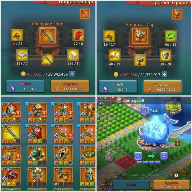 Can go to K1499 / Max stats: 1689-1598-1592 · 6 / 9