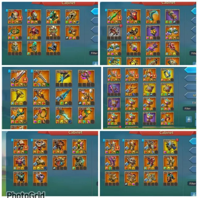Low Base Might / 1 Lv.14/13, 3 Lv.12 Champs · 2 / 5