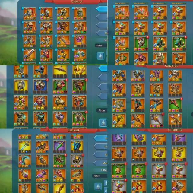 3*11k gold  / 5lvl12- 4lvl6-1lvl 5 · 2 / 4