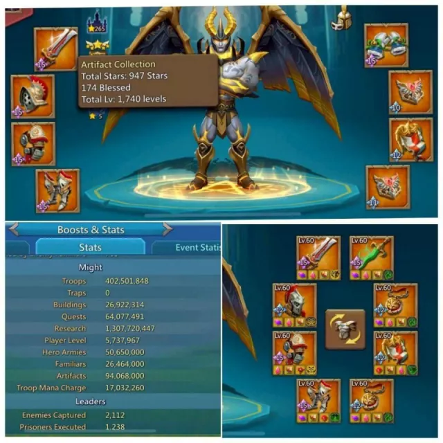 5 Lv.15, 7 Lv.12 Champs · 5 / 6