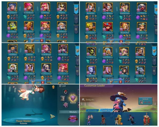 3x11k Gold - 8 Lv.12 Champs · 8 / 9