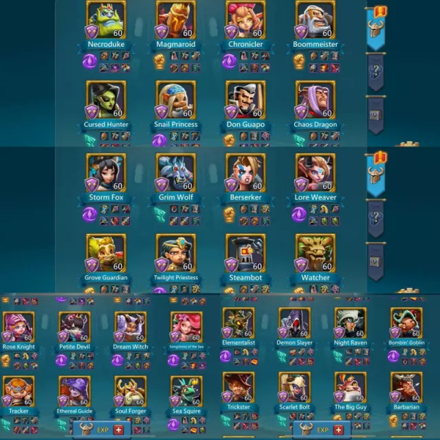 Lead full champ /  4lvl12 · 6 / 7