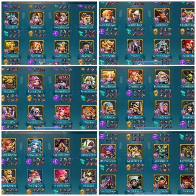 5 mystic champs + 3+1 cups · 3 / 3