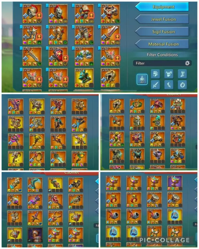 1 Hero 11k gold / 13 Champ mytic · 1 / 6
