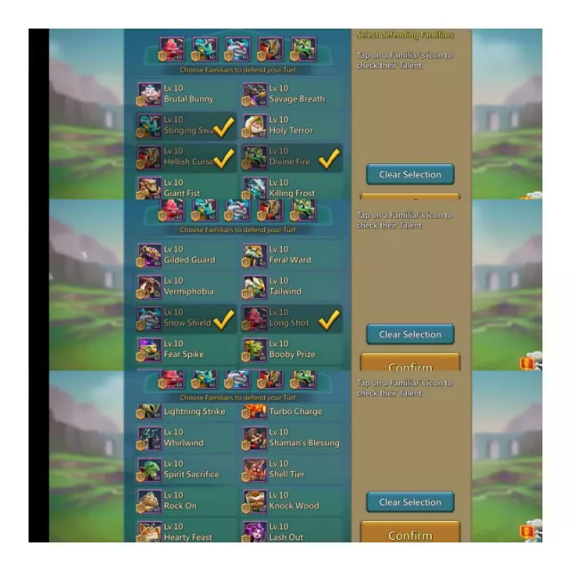 8 champ / 1lvl 12 champ · 4 / 8