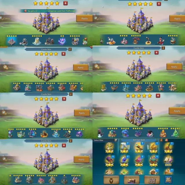 Low quests  might /  Full champ · 3 / 7
