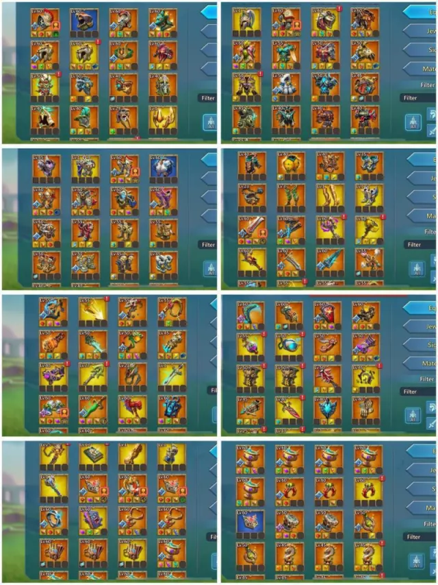Low Quest Might / 12 Champs - 7 Lv.12 · 6 / 7