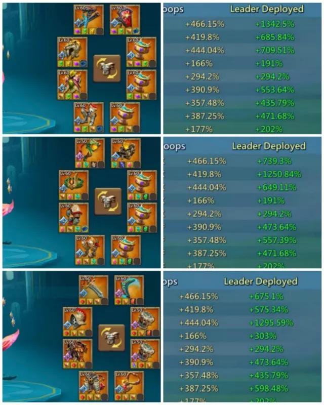 9 mythic champs / Blasts 1342-1250-1290% · 4 / 4