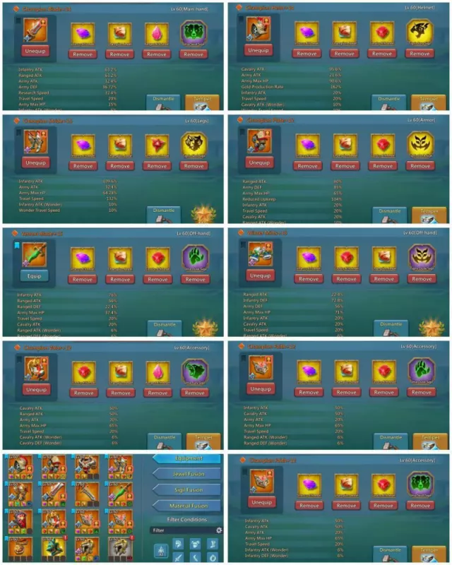 Can fly to 1737  / 1 Lv.15, 2 Lv.14, 4 Lv.12 Champs · 4 / 7