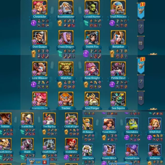 Low Might / 1167–1090–1124% stats · 7 / 8