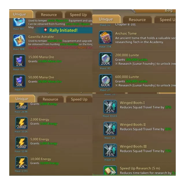 8 champ / 1lvl 12 champ · 2 / 8