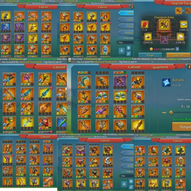 13+1 gold champ /  6+1 cups gold · 2 / 9