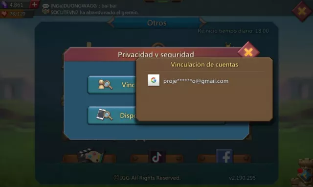 Bonita cuenta de reinos nuevos serca de t4 · 7 / 11